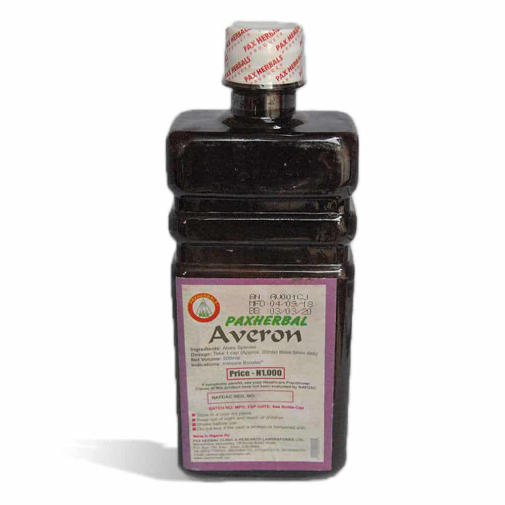 Paxherbal Averon product image Front view - Use: Immune booster