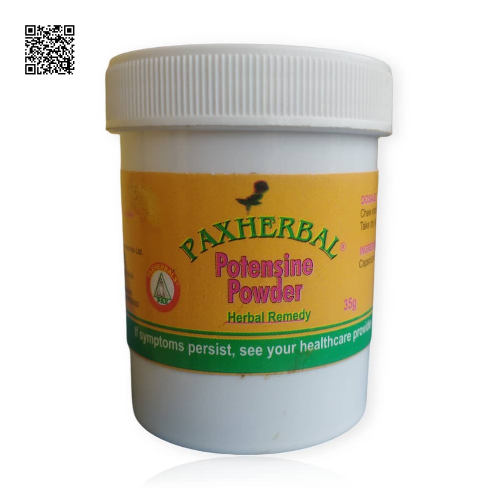 Paxherbal Potensine Powder for erectlile dysfunction and Libido Enhancement product image