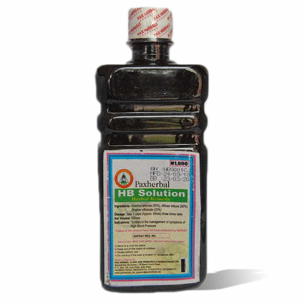 Paxherbal HB Solution product image front view