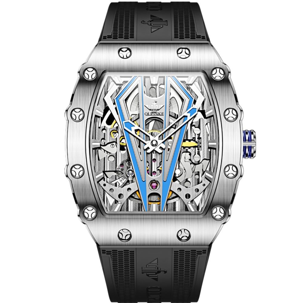 OUPINKE Top Brand Luxury Men Mechanical Automatic Watches Swiss Movement Waterproof Sapphire Mirror Men Automaitc Watches 8