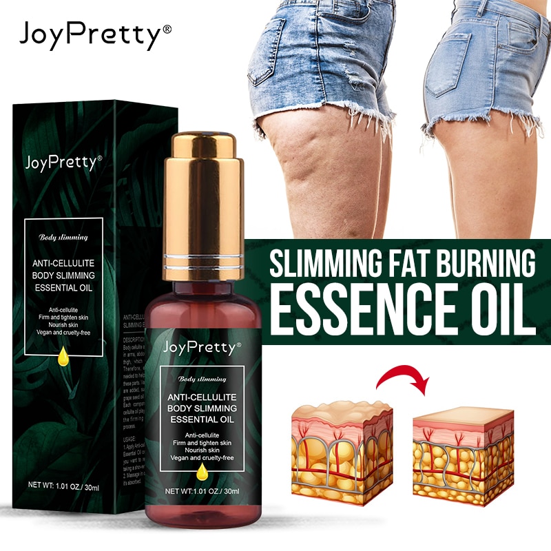Cellulite Slimming Oil Lose Weight Slim Down Cream Fast Fat Burning Grape Seed Essence Oil Belly Thigh Body Slimming Products 1