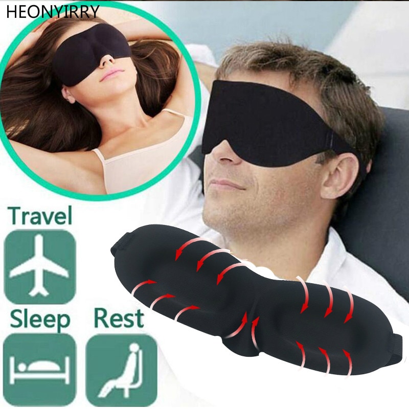 3D Sleeping eye mask Travel Rest Aid Eye Mask Cover 2