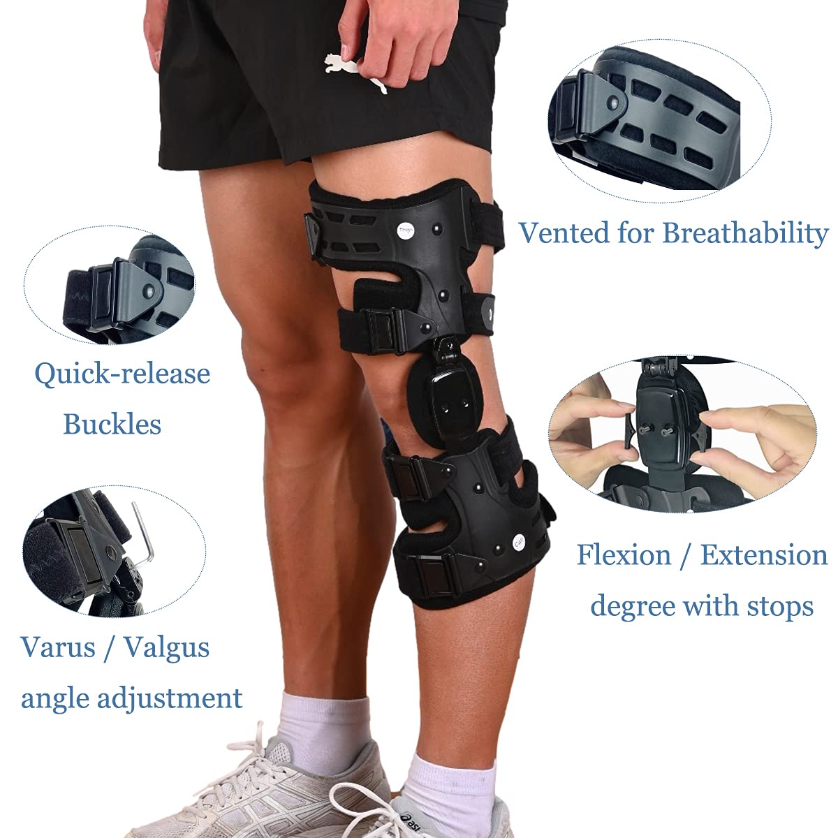 OA Unloader Knee Brace, Osteoarthritis of the bone on bone Knee Support, Rheumatoid Arthritis, Knee Joint Pain and Degeneration 2