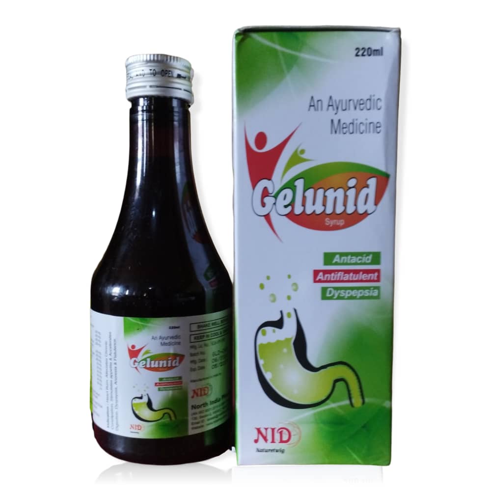 NID Gelunid Syrup product image on paxyou.com
